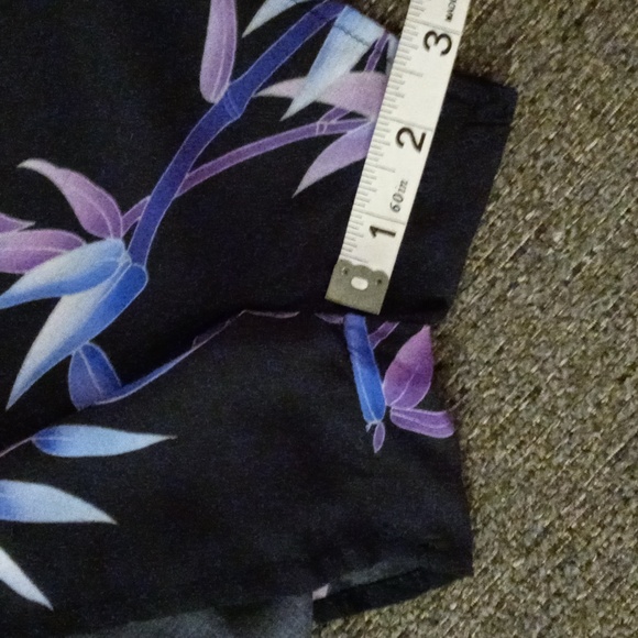 🆕️ 💜HTF Rails💜 - Riley Navy/Purple Wisteria Print Romper - Picture 14 of 14